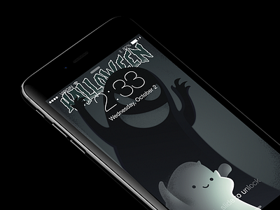 halloween 🎃 children funny halloween illustration kids monster wallpaper