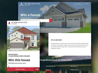 Dreamhome.org adobe aem flexbox non profit website