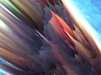 Star Pillars 3d cinema 4d