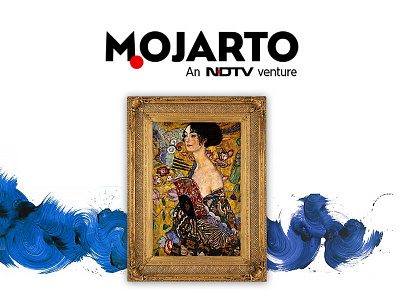 Designing Mojarto art branding design graphic design layout mosaic ndtv ui ux web design white