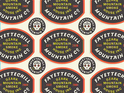 Fayettechill apparel fishing hat patch mountain biking mountains outdoors skull