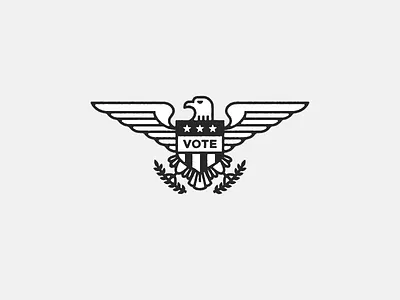 Vote 2016 america crest eagle election seal vote