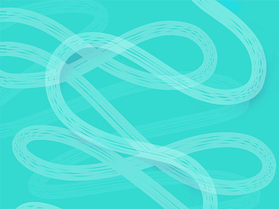 Loops abstract apple pencil hand drawn illustration ipad ipad pro procreate procreate app wip