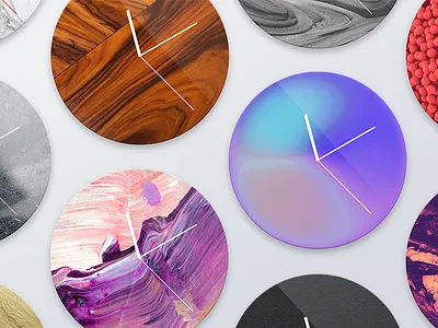 Lume Clock clock digital clock gadget industrial design interior lume minimal motion