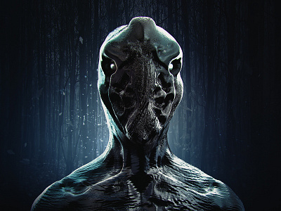 STR4NG3R alien modo sculpt zbrush