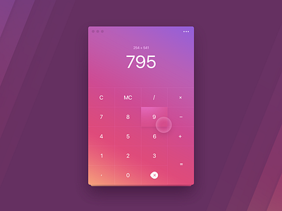 Calculator application calculator ui
