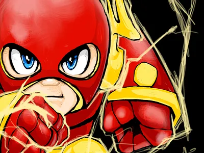 rockman flash fanart