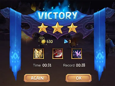 Game UI design Phantom Tribe-5 design game ui