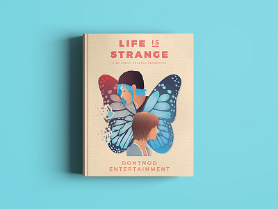 Life is Strange: Book Cover ⏱ book butterfly clock games gaming girls life is strange portrait superpower time time travel video game