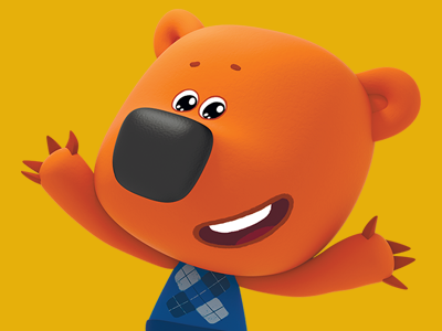 Interactive Cartoon apps for children cartoon web design