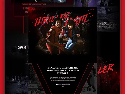 Thriller by Michael Jackson elegant seagulls halloween horror michael jackson mocktober monster thriller zombie