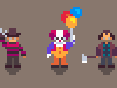 Happy Halloween! halloween pixel art
