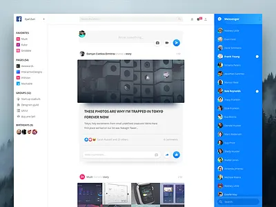 Facebook Redesign eyal zuri facebook feed icon images israel like redesign ui ux web website