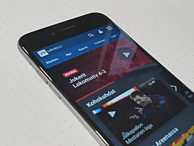 Urheilu Areena sports streaming ui video