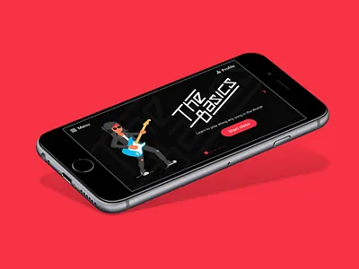 Pick a Lesson Pack character guitar ios