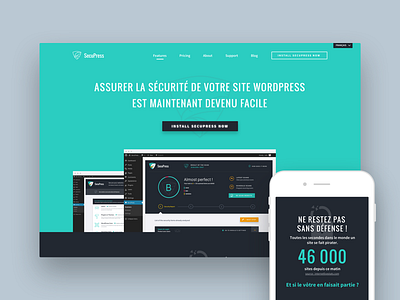 SecuPress plugin product responsive security wordpress