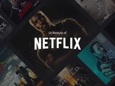 Netflix dark ui netflix player restyle video