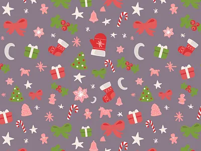 Christmas Seamless Pattern christmas download free freebie illustrator pattern vector xmas
