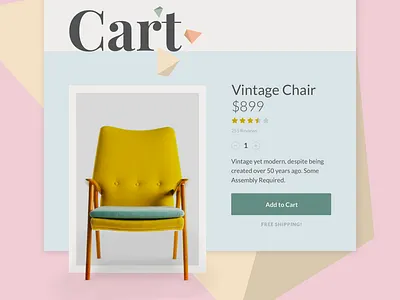 Add to cart concept add to cart colors ecommerce future latest minimal modern product vintage