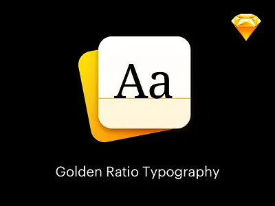 Golden Ratio Typography - Sketch Plugin golden golden ratio height line line height plugin ratio sketch text typo typography