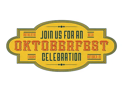 Oktoberfest High-End Mailer Invite high end invite mailer oktoberfest