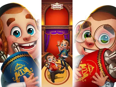^_^ 2d art characterdesign characters iamjoka illlustration kids pesah sefertorah torah