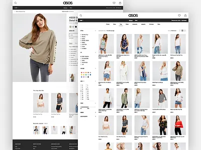 ASOS ecommerce fashion makeitbetter shop