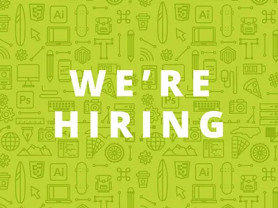 We're Hiring design dev developers development hiring job northcarolina tech web wideopentech