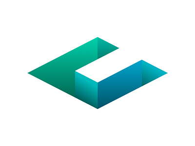 Collapsed.co Logo brand c collapsed logo sunken