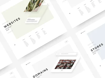 Squarespace Design Exploration clean design isometric minimal pastel squarespace