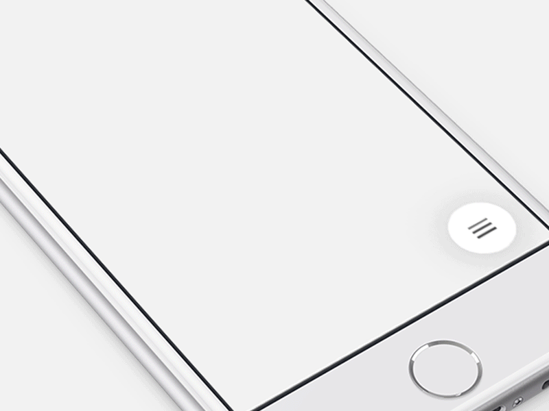 Circle Menu android animation application design interaction ios menu navigation prototype round ui ux