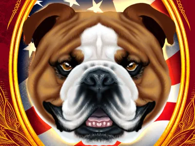 English Bulldog In Bulldogs We Trust Tshirt Art english bulldog in bulldogs we trust t shirt art