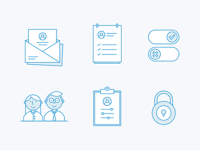 More Quartet Icons app categories custom flat iconography icons illustration line set ui ux