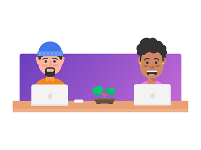 Coding code coding illustration macbook programming tree