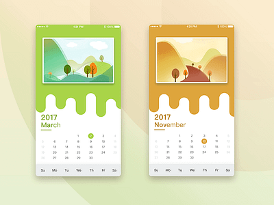 Calendar 02 canlendar march november