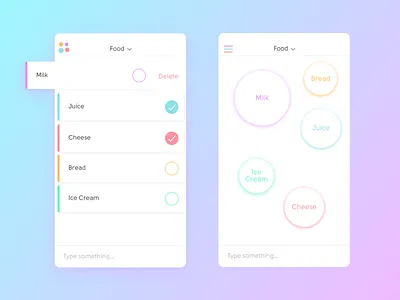 BubbleUp | To-do list app checklist mobile reminder task task manager todo list ui