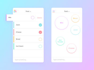 BubbleUp | To-do list app checklist mobile reminder task task manager todo list ui