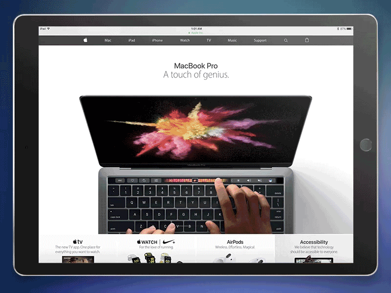 iPad Multitasking Redesigned apple concept ios ipad ipad pro mockup multitasking redesign split screen