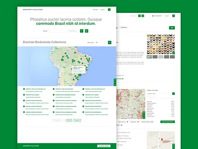 Biodiversity Collections biodiversity biodiversity collections brazil clean collection environment green ui world conservation