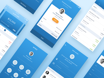 Mobile Banking App bank banking card commerce credit finance financial money paypal square transaction