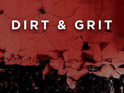 Dirt & Grit affinity designer cover grunge mixtape music playlist spotify