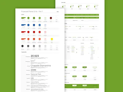 Protected Planet Ui Kit guidelines interface design style guide styleguide ui ui kit ui style user interface user interface guide user interface kit