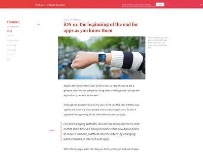 Charged – Blog Post blog blog post charged digital red tech web website