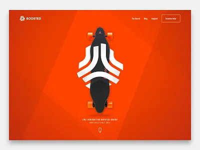 Daily UI #3 – Landing Page boosted board daily ui landing page startup ui
