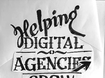 Lettering Paper prototyping handlettering lettering sketch skething typography