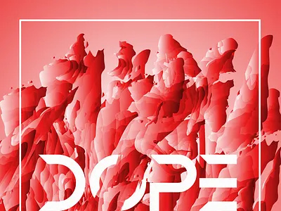 Dope abstract gradient poster skate surf