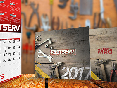 2017 FastServ Supply Calendar calendar design