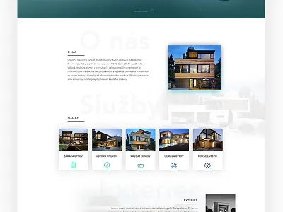 OSBD - Web UI apartment design digital house osbd simple ui ux web