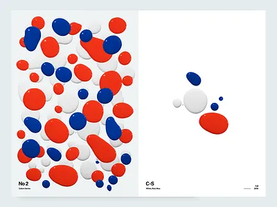 Colors No 2 colors combination design layout marco minimal photography