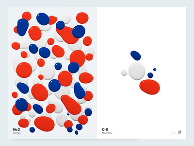 Colors No 2 colors combination design layout marco minimal photography